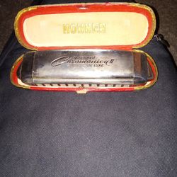 Vintage Honner Chromatica Harmonica In Beautiful Condition 