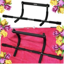 PL SPRI Black Doorframe Pull-Up Bar
