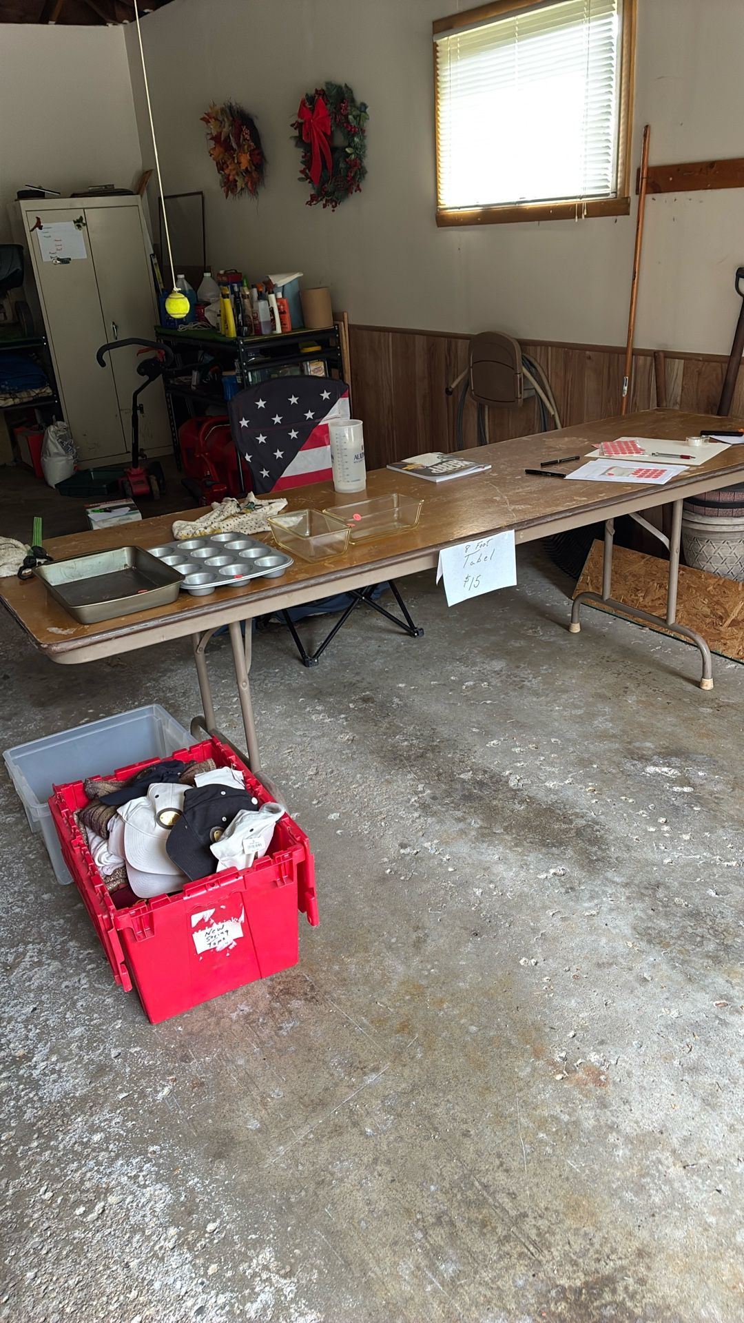 8 Foot Folding Table