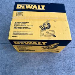 Dewalt Miter Saw 12” New Nuevo $250