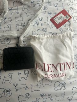 Valentino mini strap wallet