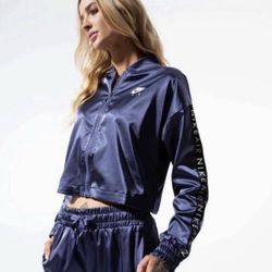 Nike Track Air Women's Satin Track Jacket Size Large