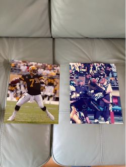Ben Roethlisberger’s and Hines Ward autograph