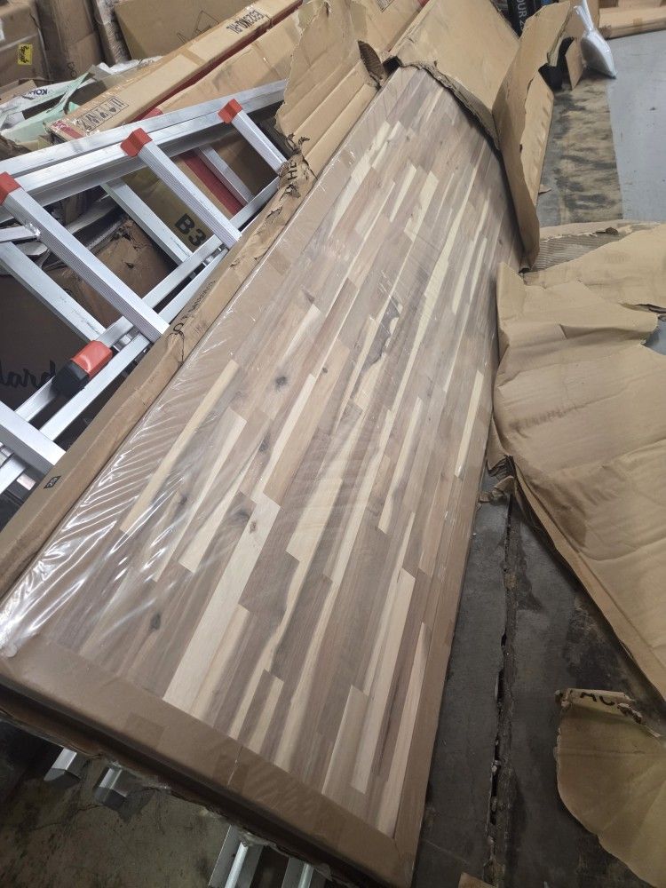 10ft Acacia Butcher Block