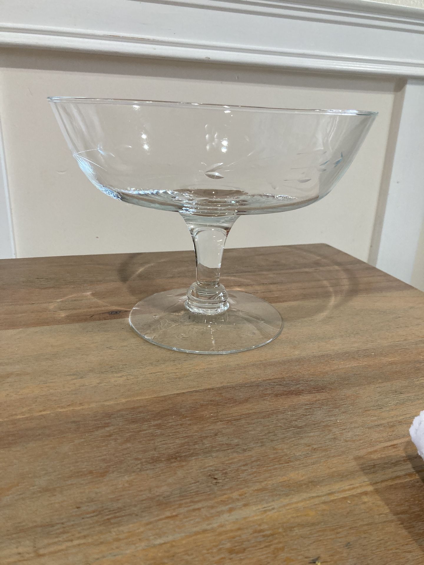 PRINCESS HOUSE HERITAGE Footed Crystal Pedestal Centerpiece BOWL NICE