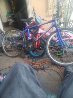 Scorpio  26" tires complete  as is $40.00