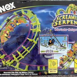 K’NEX Screaming Serpent Roller Coaster - Montagne Russe