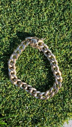 14k Gold Cuban bracelet