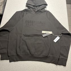 Fear Of God Off Black Brand New Authentic Hoodie Size M