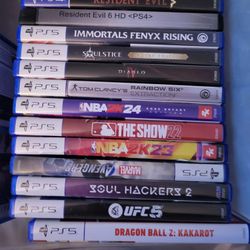 Ps5 Games And Ps4 Games 