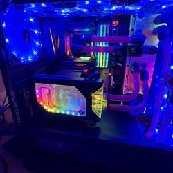 Custom Water-cooled Gaming PC [RTX 3090 Founders edition)