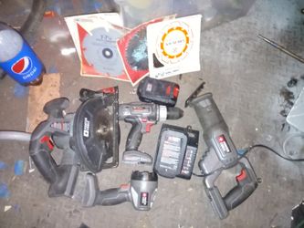 Porter Cable. 5 Pcs