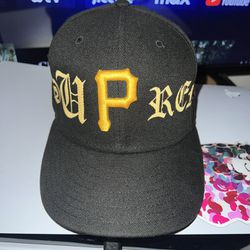 CUSTOM MLB PIRATES FITTED HAT