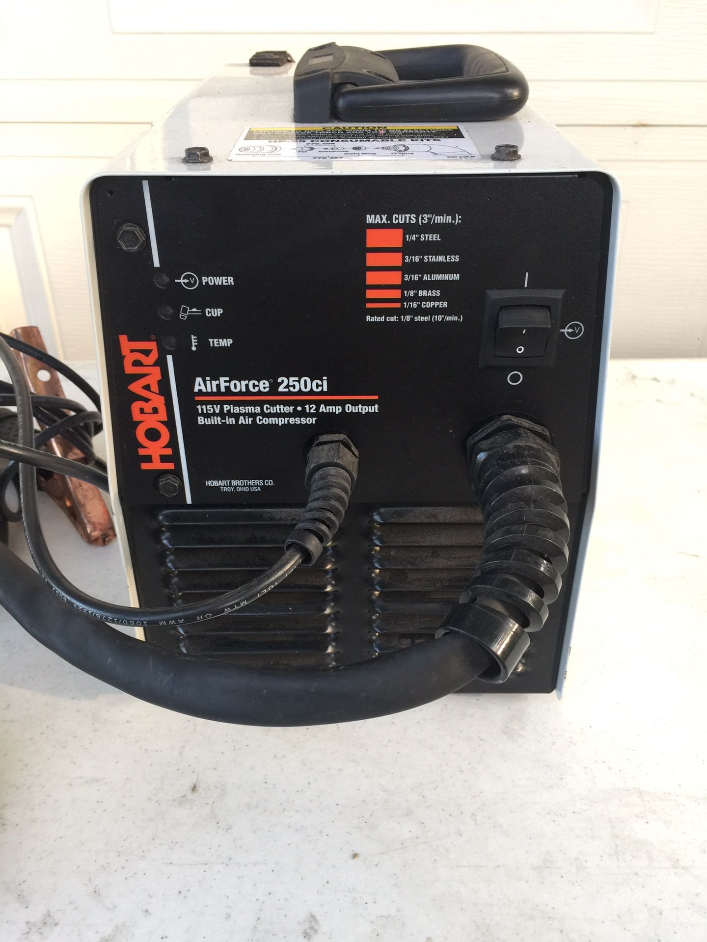 Hobart Air Force 250ci plasma cutter for Sale in Mooresville, IN OfferUp