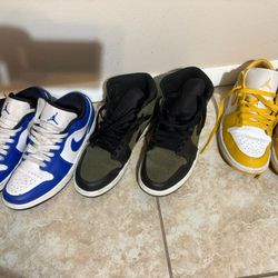 Jordan Sneakers Size 8 & 8 1/2” 50.00 Each Men’s 