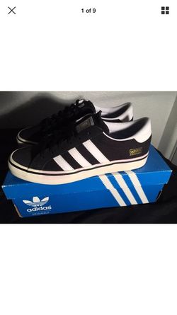 Adidas Americana Vin Low, U.S. 8, Black/White, Slightly Used! G98110 Skate