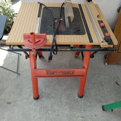 Folding Portable Saw Table