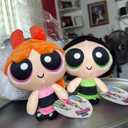 Power Puff Girl Plushies