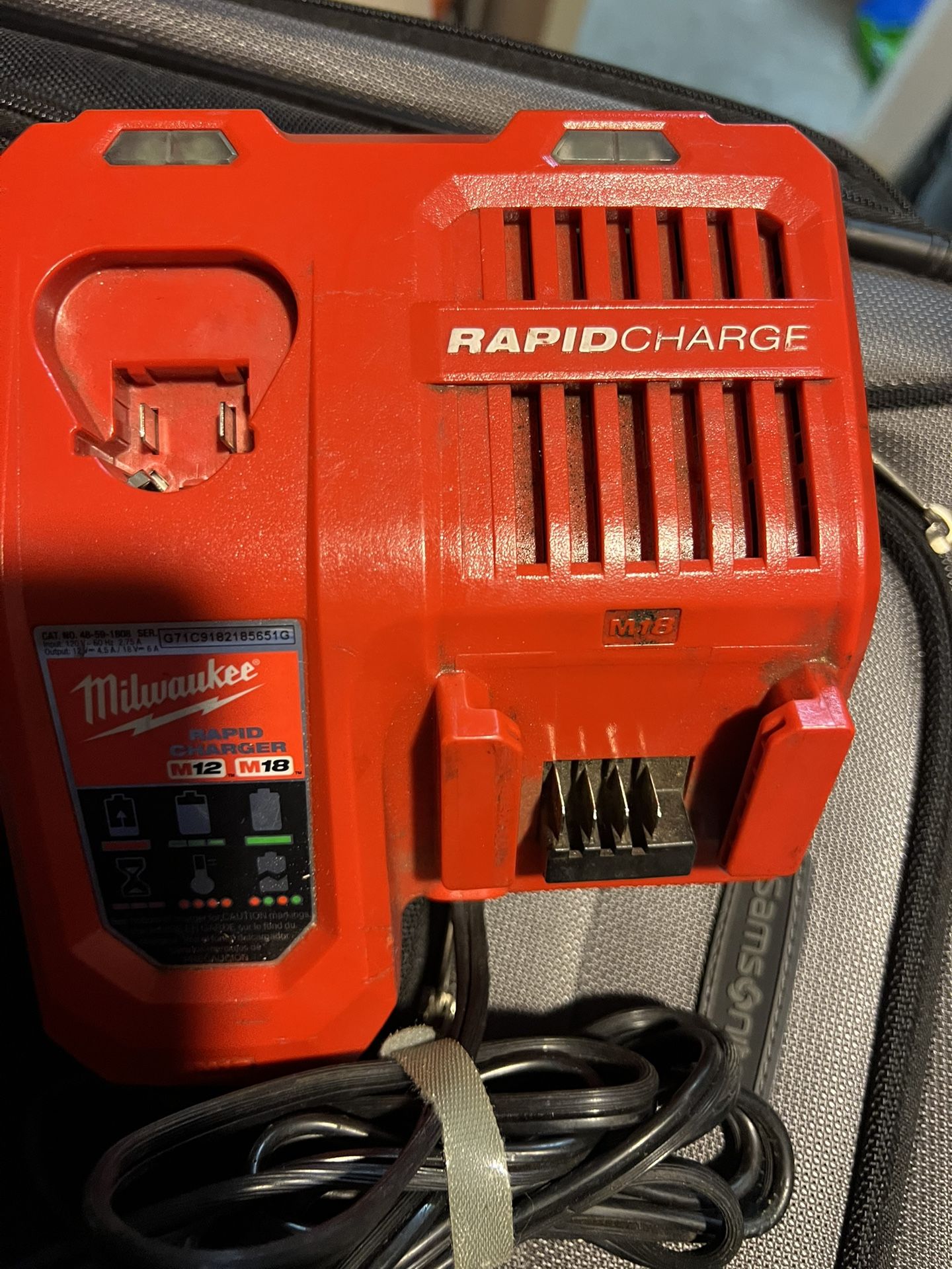 Milwaukee Charger Rapid M18/M12