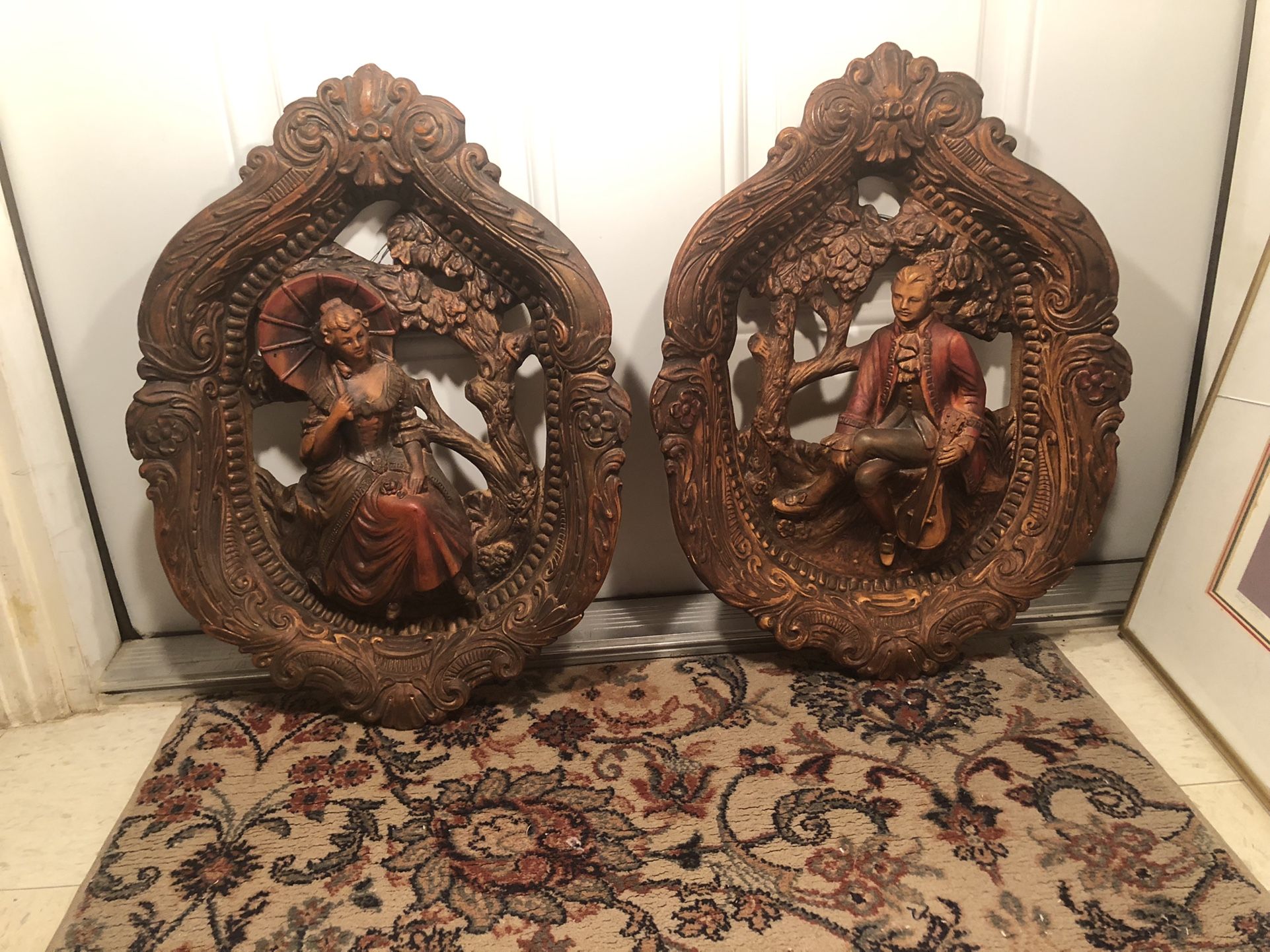 Vintage Renaissance Intricate Wall Art