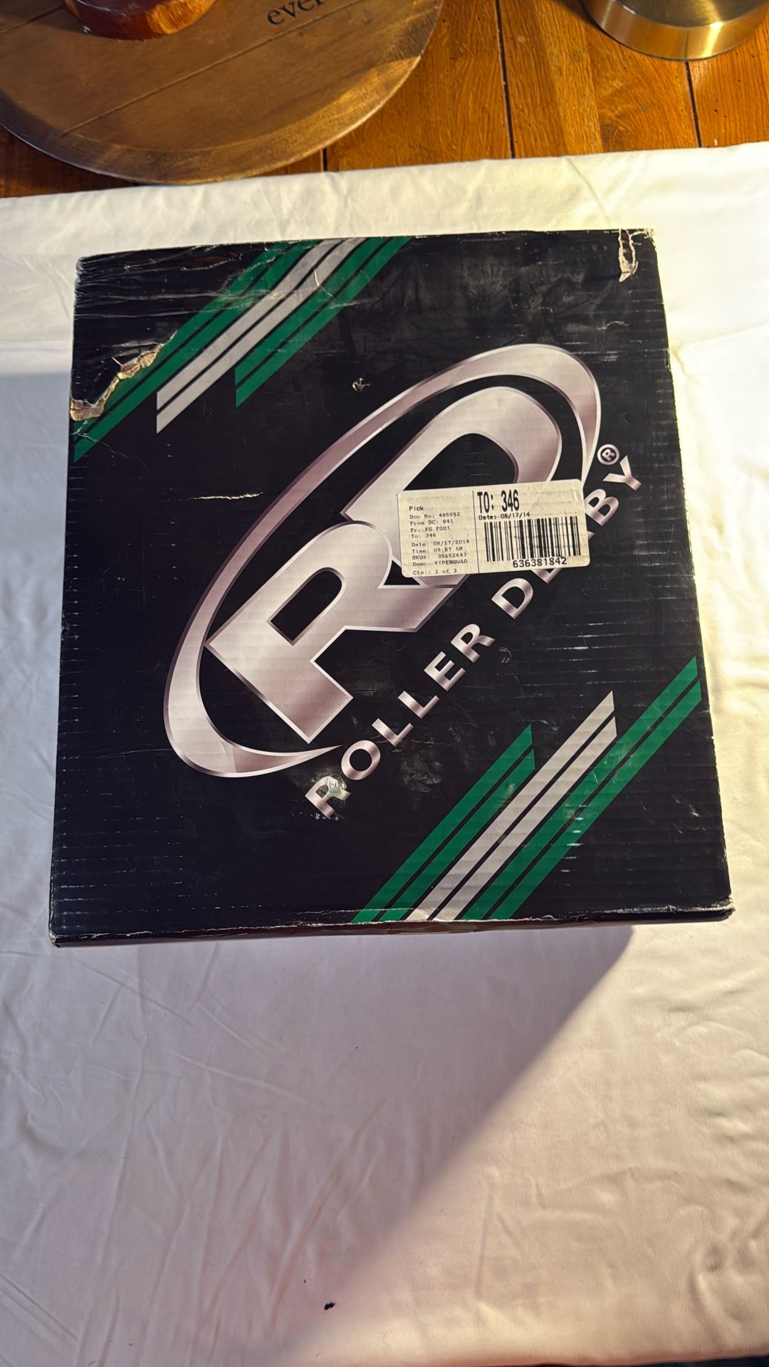 Roller Derby Viper M4 Roller Skates Size White/Purple Women's Size 9