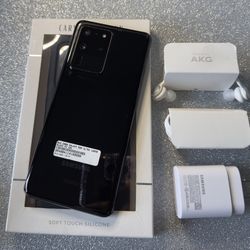 Samsung galaxy S20 Ultra, Unlocked For Any Company, Black Color, Excellent In Condition.