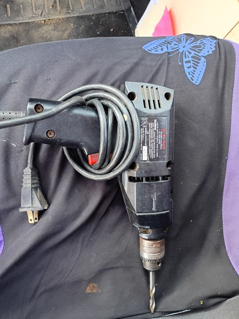 Craftsman Corded Drill 3/8