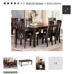 Extendable Dining Table 