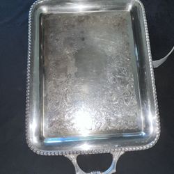 Silver Plated Serving Platter