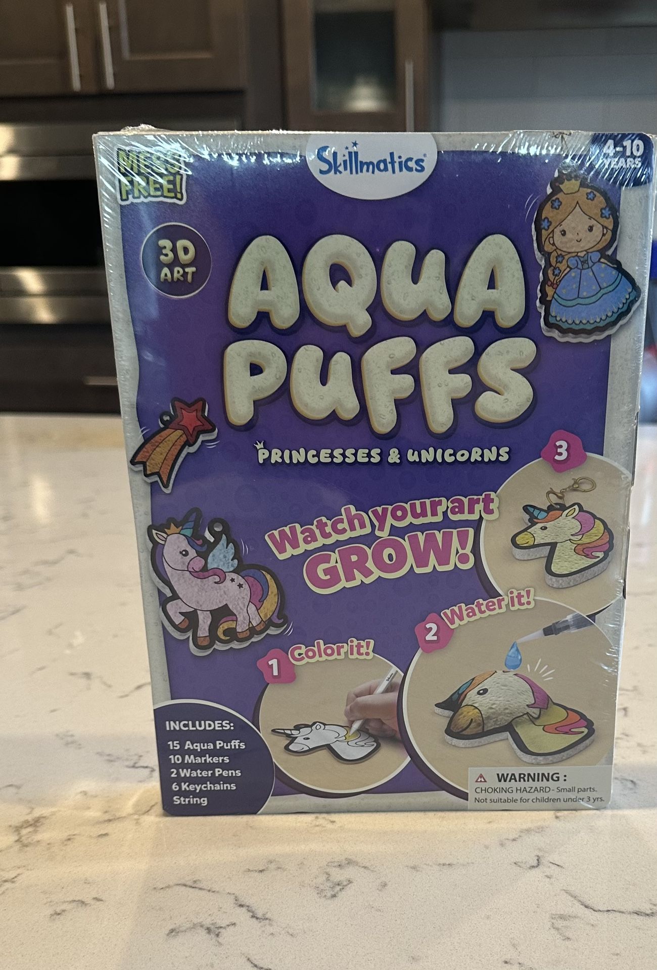 Aqua Puffs Princesses & Unicorns
