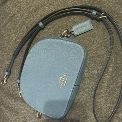 Blue Mini Serena Crossbody 