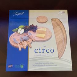 CIRCO CHEESE BOARD and Tool Set LEGACY COLLECTION by Circo Picnic Time