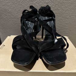 CASADEI Italian Lace Up Heels SIZE 10