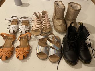 Various shoes, size 11 and 12 toddler, various prices. Description in comments.