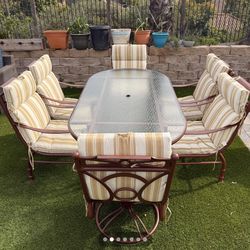 Patio furniture 🔺with  6 Cushions 🔺