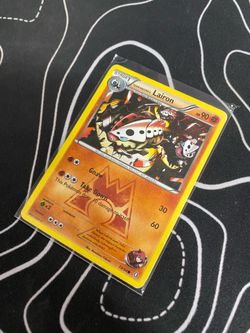 Team Magma’s Lairon 2015 Pokémon Card 13/34