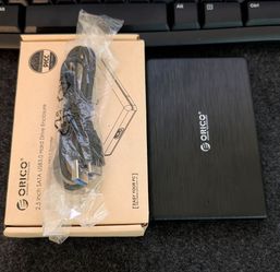 External HHD SSD enclosure 2.5" + Seagate 1Tb HDD