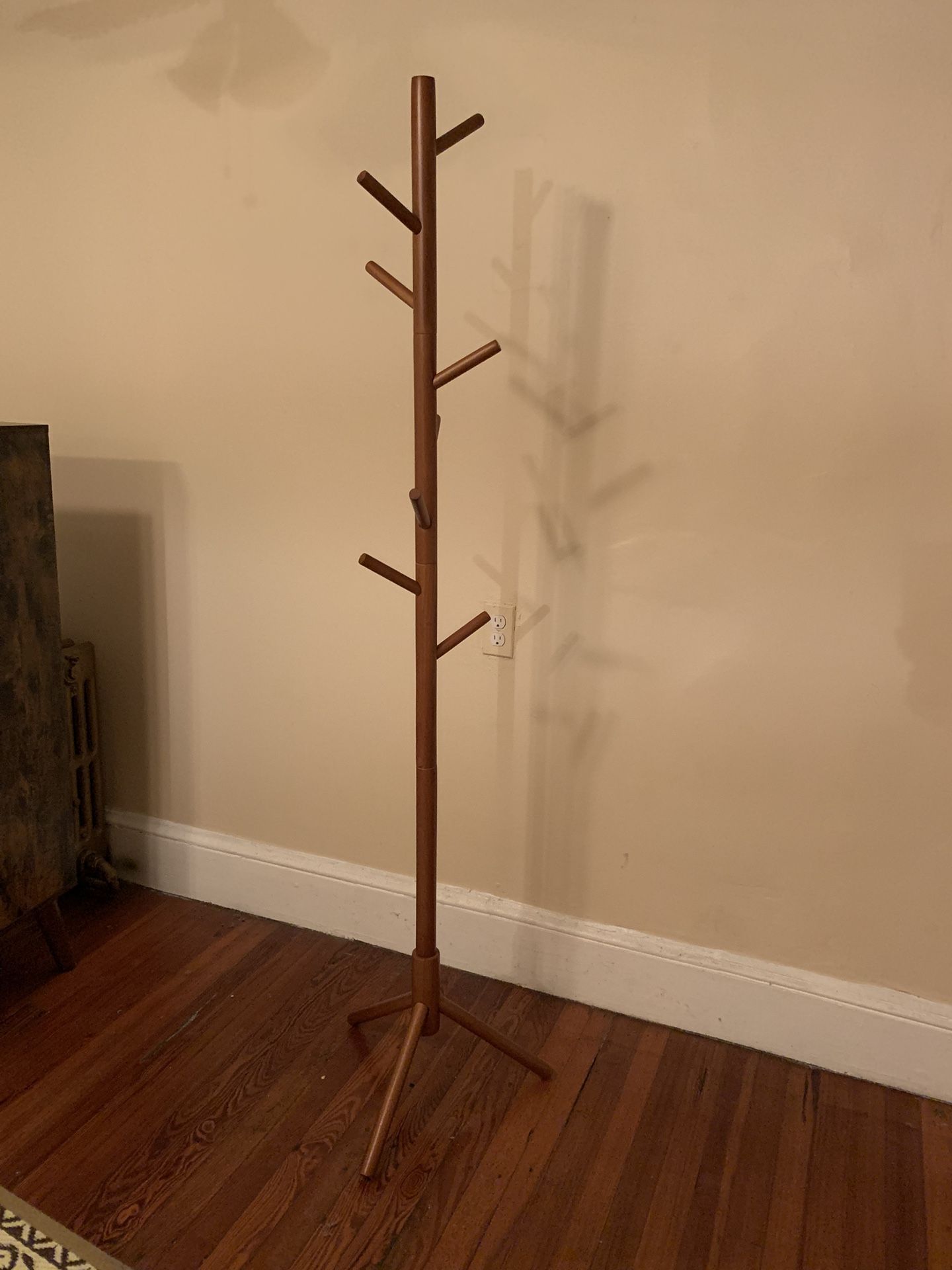 Wooden Coat Rack