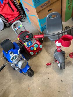3 Baby/ Toddler Play Vehicles
