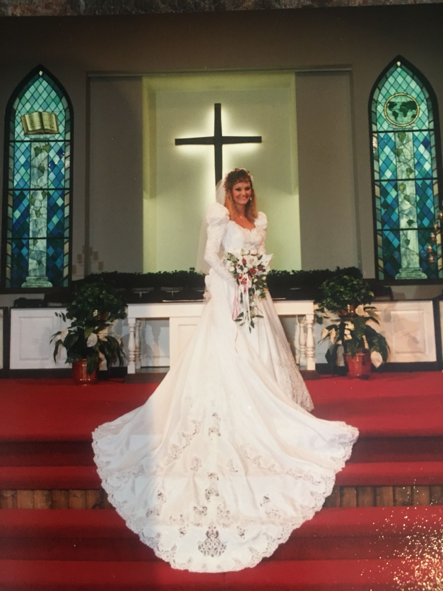 1992 Vintage Wedding Gown