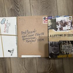 (3) Post Secret Hardback Books