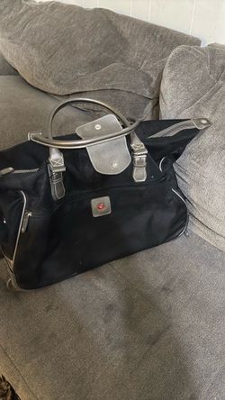 Wenger Swiss Gear Black Duffle Travel Bag