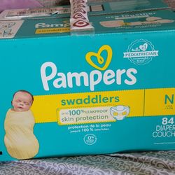 Pampers Swaddlers Newborn 84ct