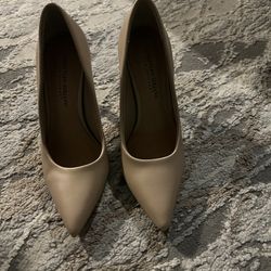 Beige Christian Siriano Heels 