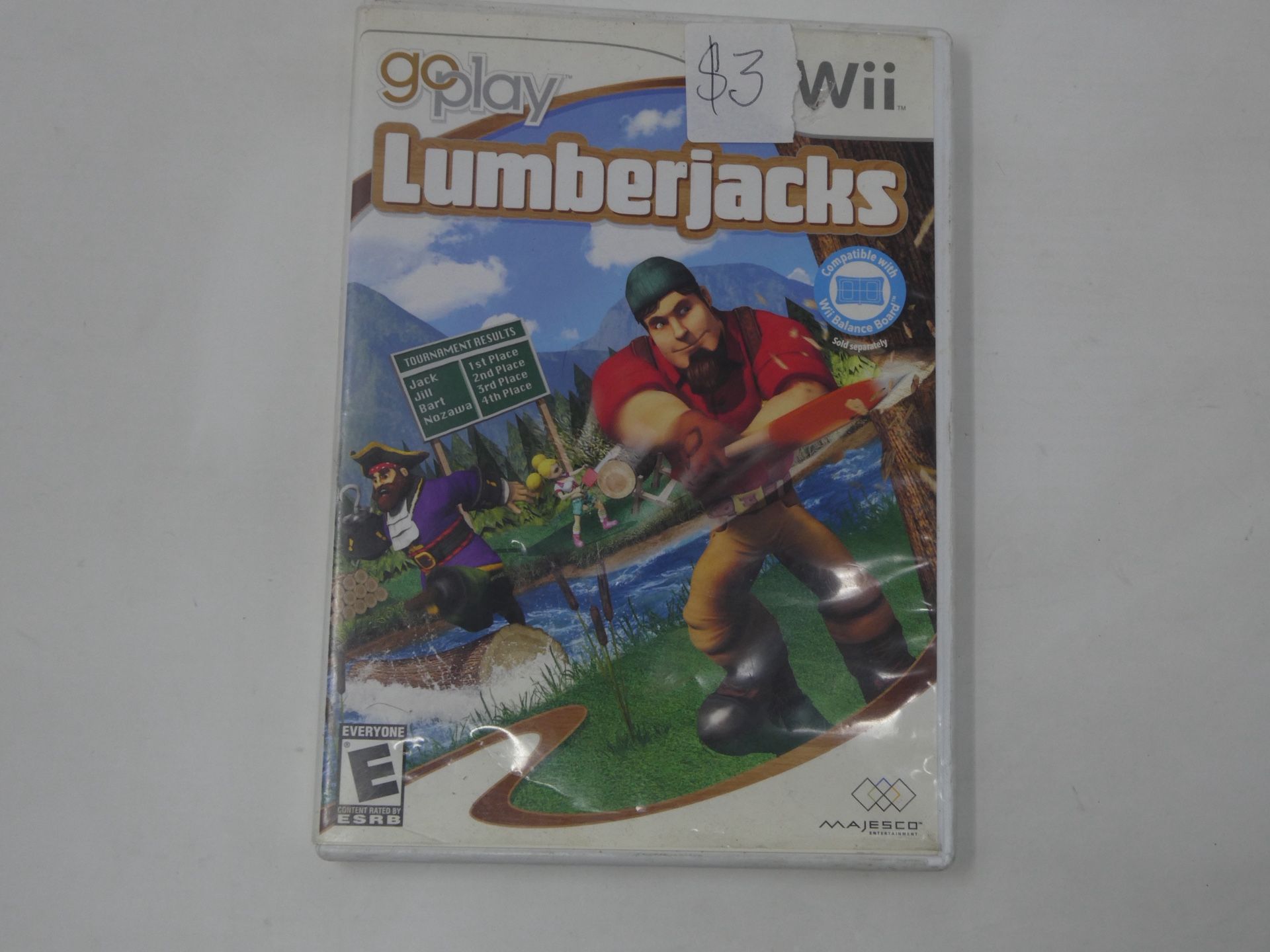 Go Play Lumberjacks (Nintendo Wii, 2009) CIB