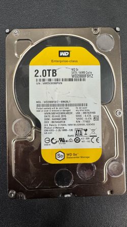 2 TB SATA HDD drives