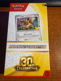 Pokemon 30th Anniversary Knockout