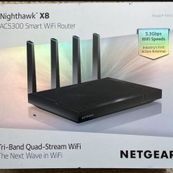 Netgearw Nighthawk X8 R8500 AC5300 Smart Wifi Router