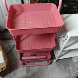 3 Tier Rolling Utility Cart