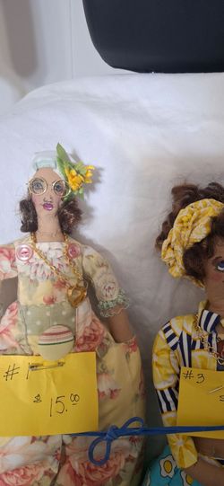 Hand-stitched Cloth  Doll